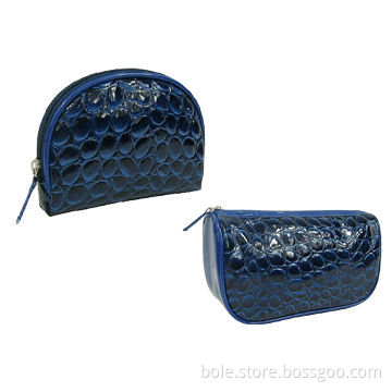 Fashion cosmetic bag, made of PVC, customized sizes and logos welcomed